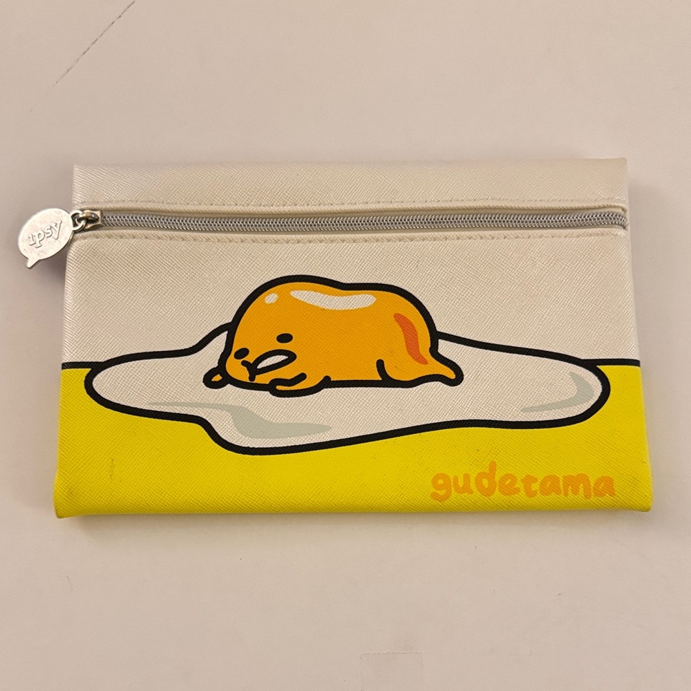 Ipsy Gudetama Makeup Pouch